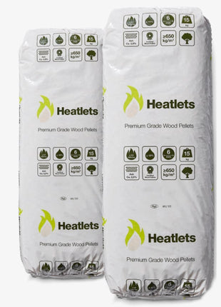 Heatlets 6mm Træpiller 15kg/pose