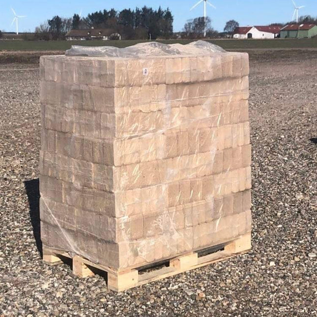 Træbriketter af Bøg – 960 kg palle (96 x 10 kg poser)