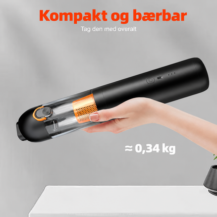 Multifunktionel Trådløs Håndstøvsuger, 2-i-1, Sug og Blæs