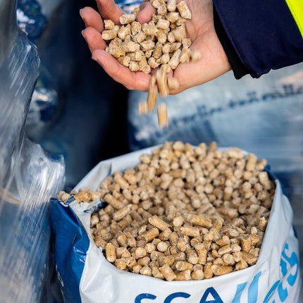 SCA træpiller i 16 kg pose